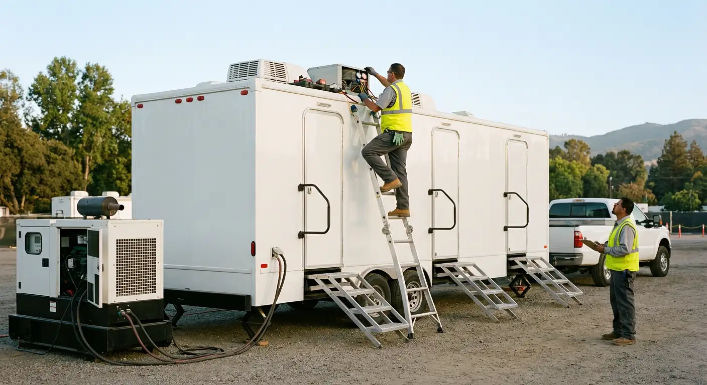 HVAC Logistics for Portable Units in Bakersfield, CA
